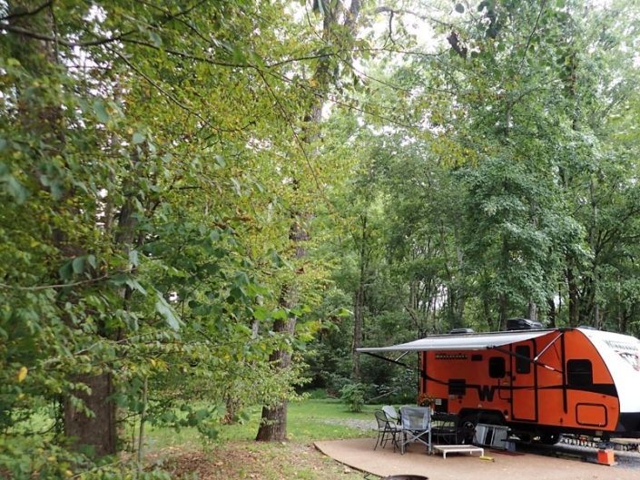 small-orange-camper